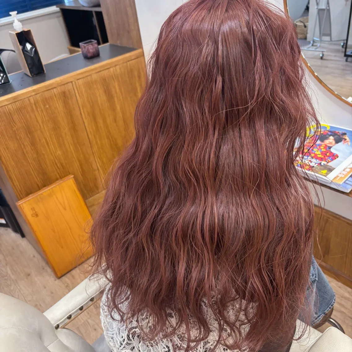 【🌺ブリーチなし🌺】暖色系ダブルカラーの写真