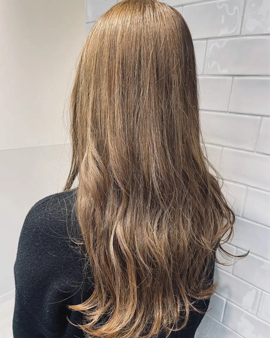 ミディアム 大阪 美容師 林のヘアスタイル