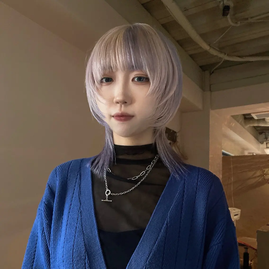 【個性派★】ブリーチ+2色以上のデザインカラー+トリートメント付🔱▫️◾️の写真