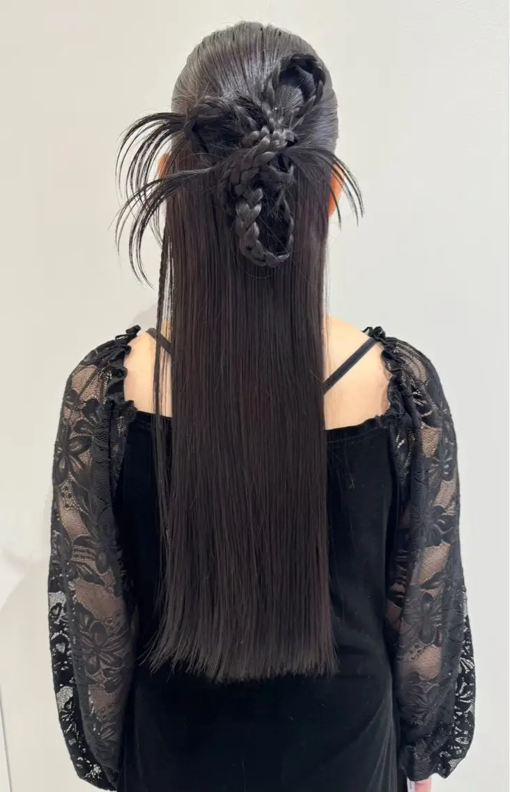 ロング ヘアアレンジ🎀💕 紗里菜のヘアスタイル