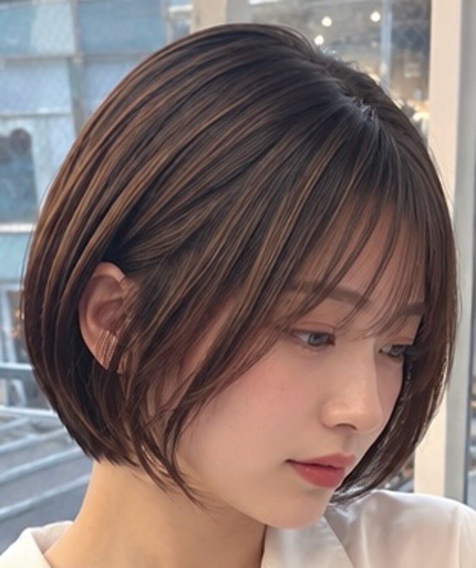 ショート たかしな けいなのヘアスタイル