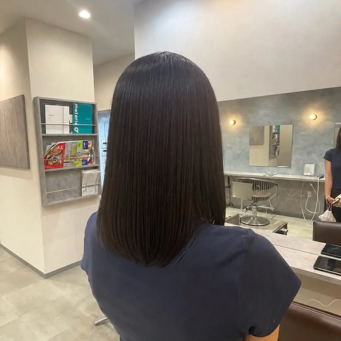 カラー ヘアカラー 田中 里桜奈のヘアスタイル