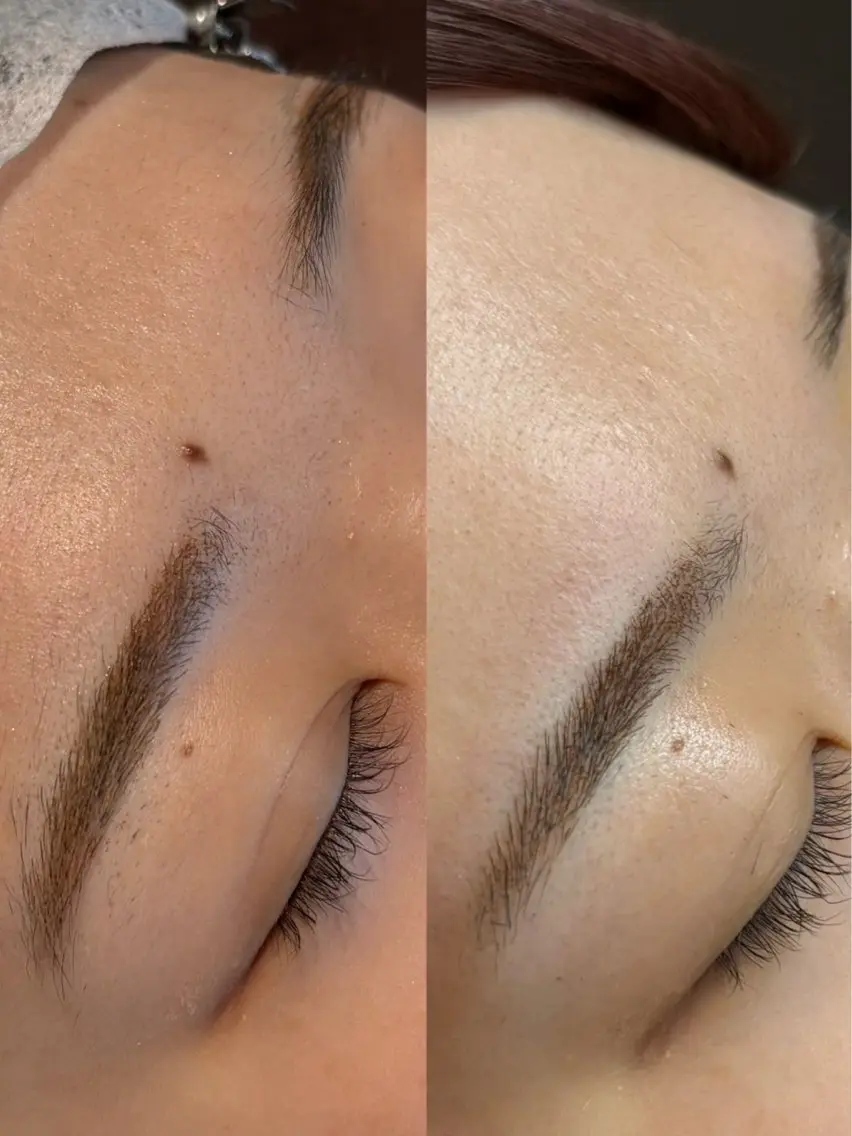 アイブロウ 縮毛矯正✨/艶カラー 🌈⭐️ヒロキのヘアスタイル