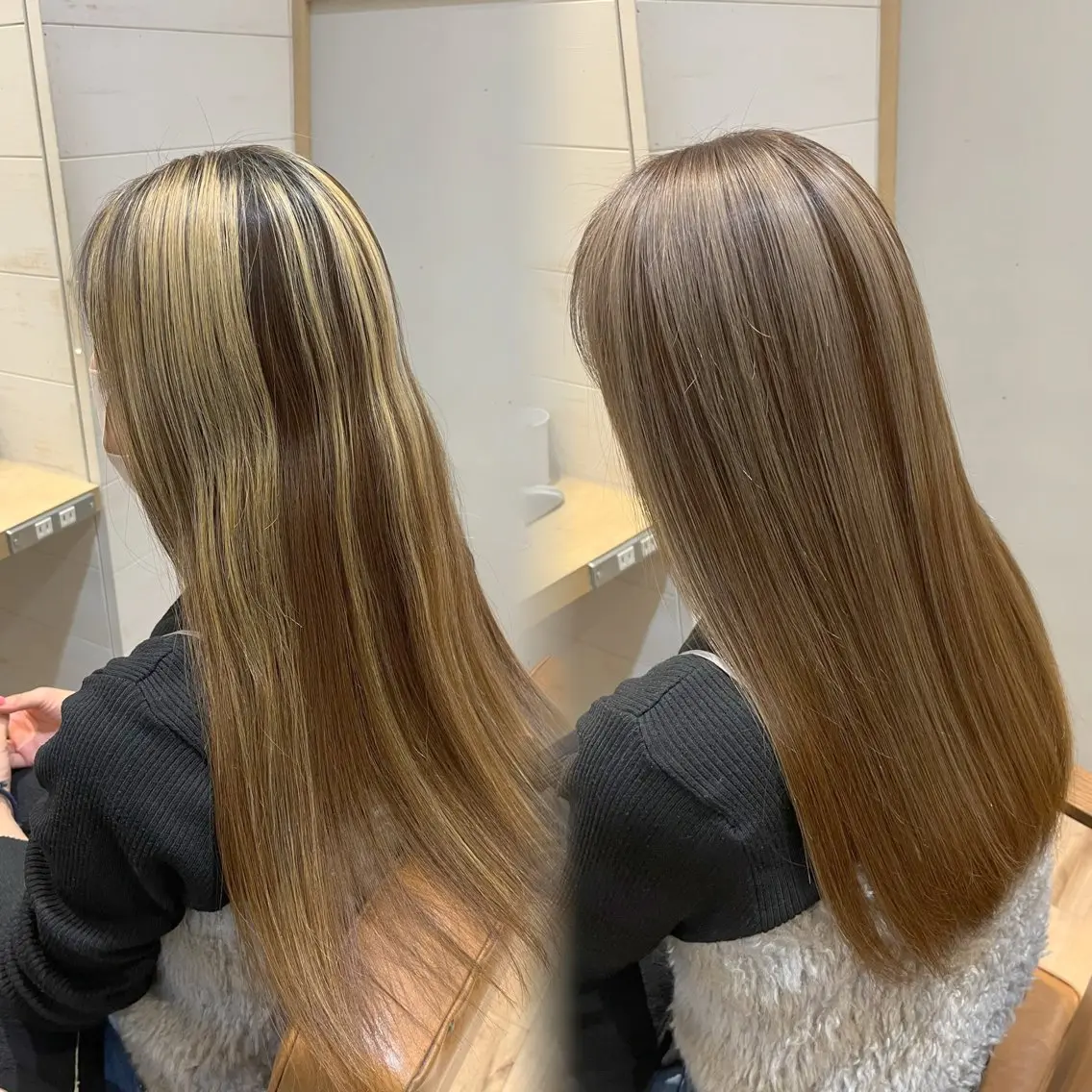 ロング カラー ☁️艶カラー☁️田邉 栞璃のヘアスタイル