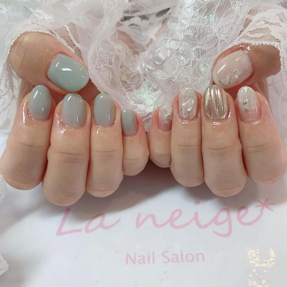 ネイル La neige* yuki 🐩🌙のネイルデザイン