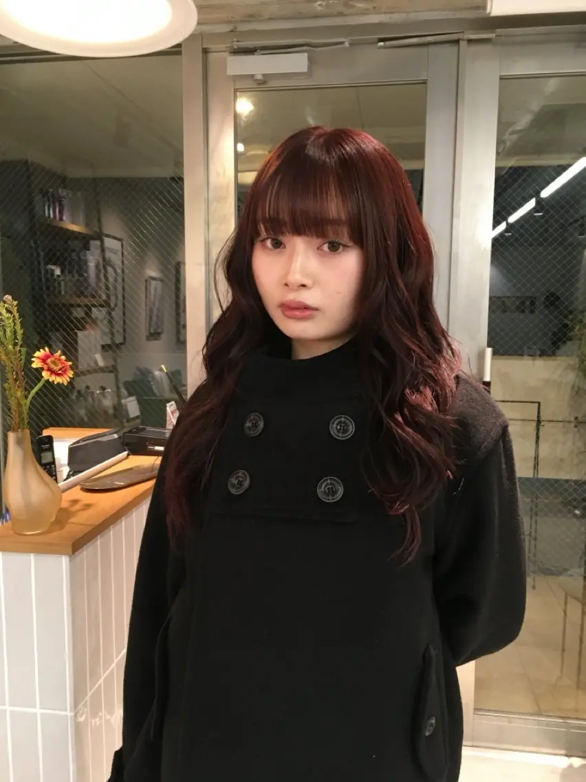 ブリーチなしwカラー➕トリートメント🩵の写真