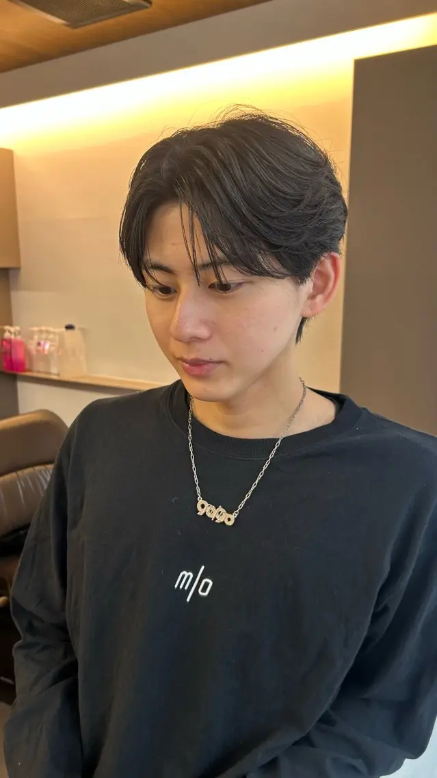 メンズ カット 広島韓国ヘア シュンのヘアスタイル