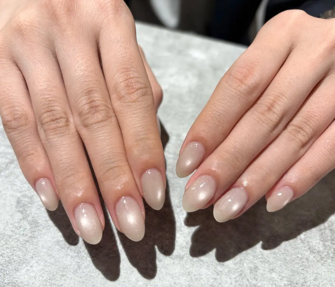 オフ無しワンカラー　（ラメ、フラッシュ、マグネット可）の写真