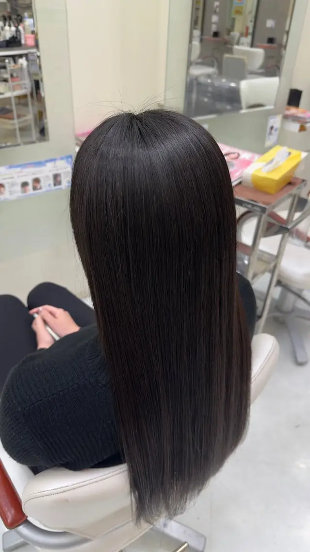 ロング 落合 恭平のヘアスタイル