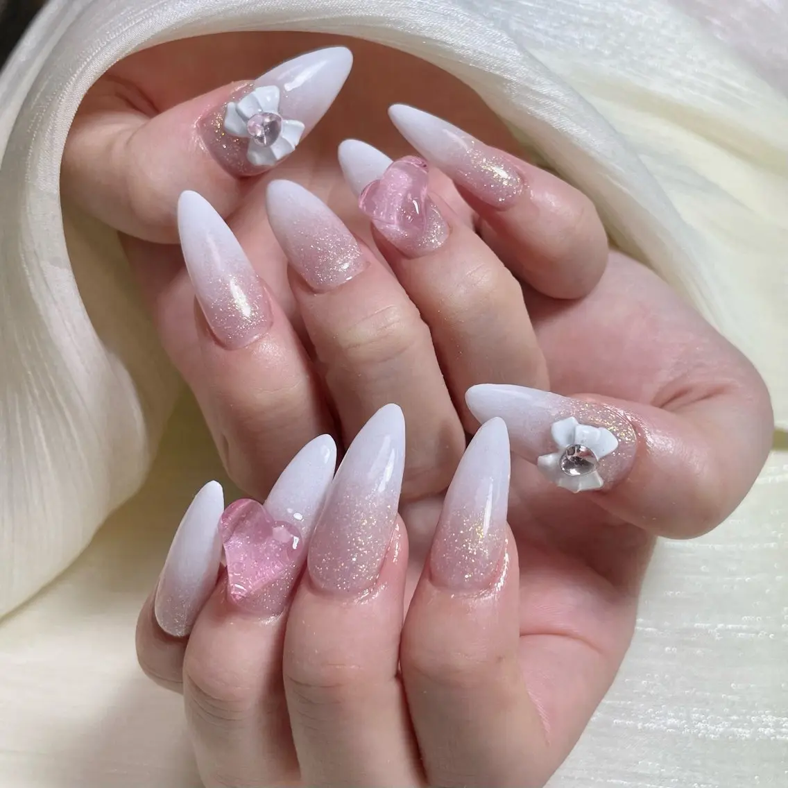 ネイル ハンドネイル By moonネイル 🌷ワンホン/韓国風のネイルデザイン