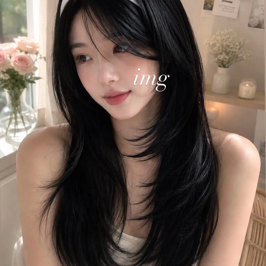 ロング 🦋韓国風レイヤー 🦋AYANE⁎⁺˳のヘアスタイル