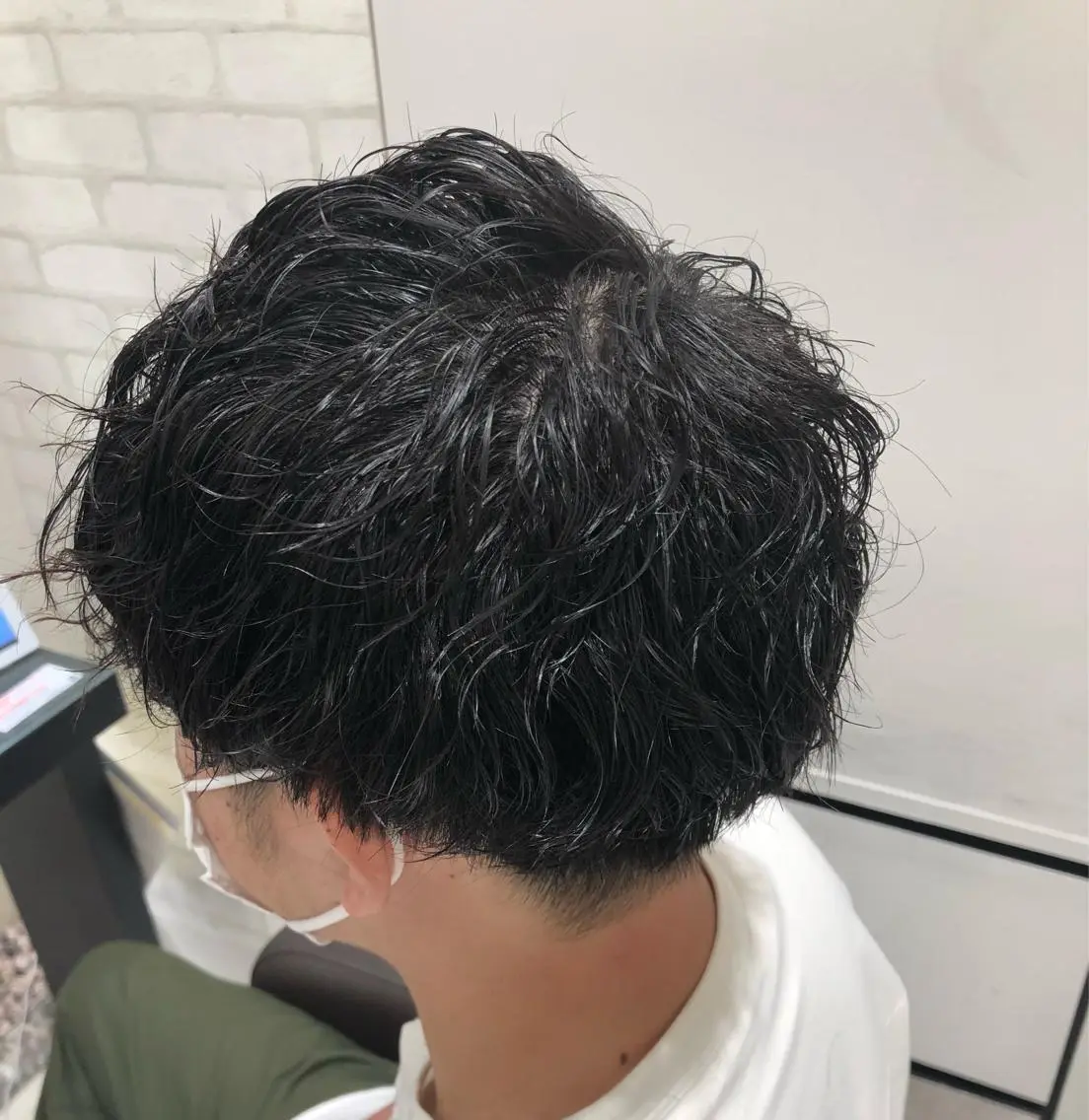 パーマ メンズ カット パーマ 木野 翔斗のヘアスタイル