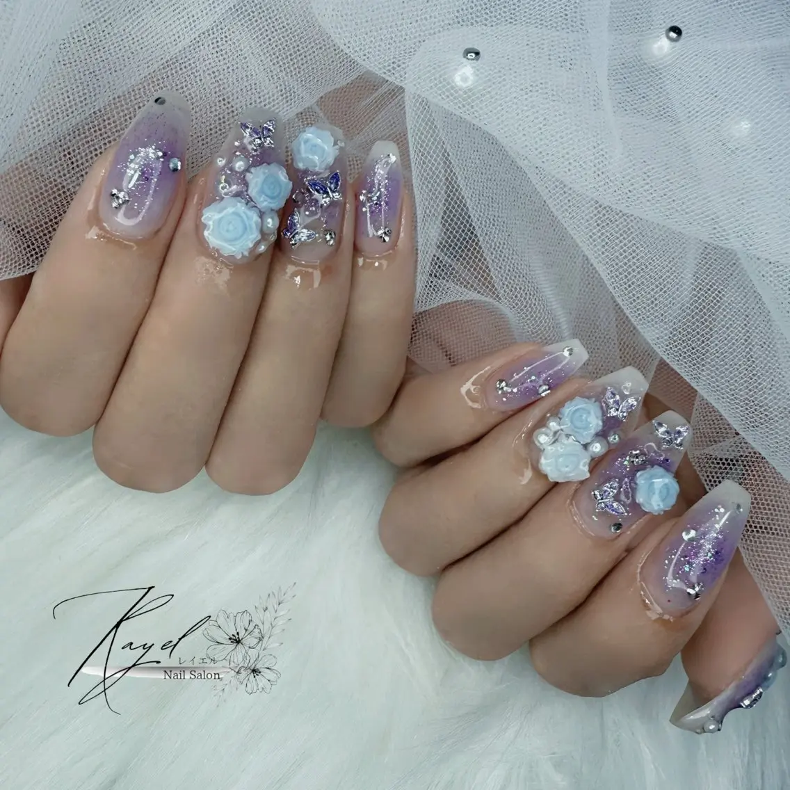 ネイル チークネイル ハンドネイル Nail Salon Rayelのネイルデザイン