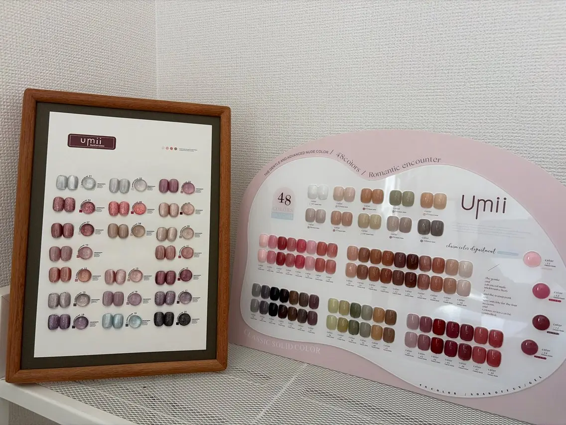 カラー ハンドネイル Lu’en Nailsのネイルデザイン