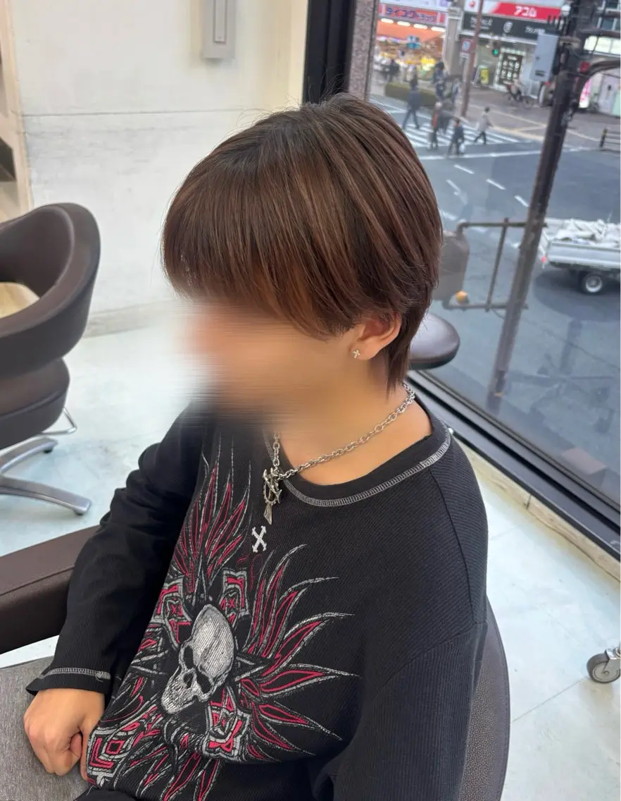 メンズ メンズウルフカット ウルフカット WiLL 梶岡日菜のヘアスタイル