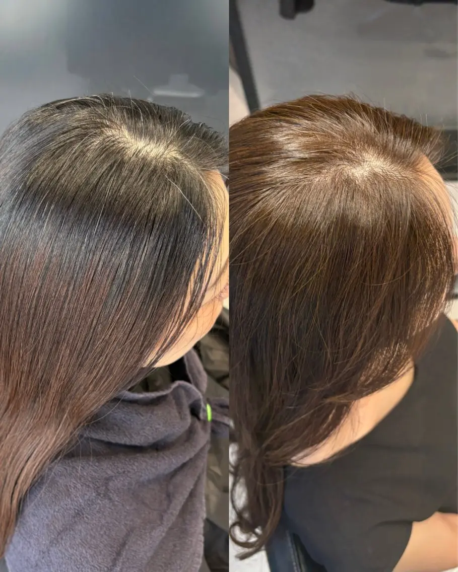 ロング カラー 透明感カラー ハイライトカラー ハイライト ヘアカラー matka白髪ぼかし 大人ヘア/KEIKOのヘアスタイル