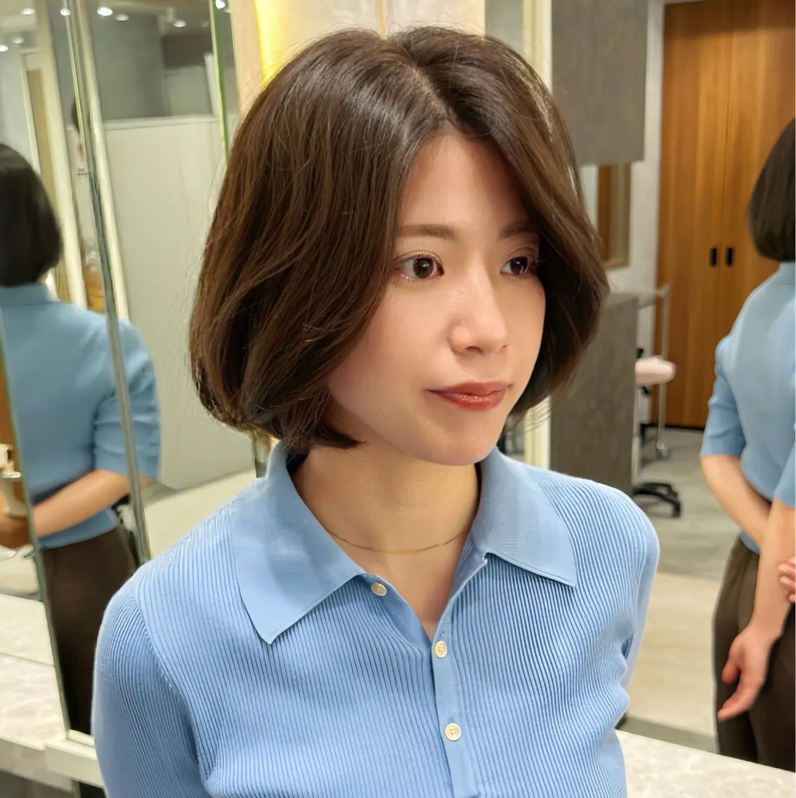 ショート カラー カット ヘアカラー 立松 佳祐のヘアスタイル