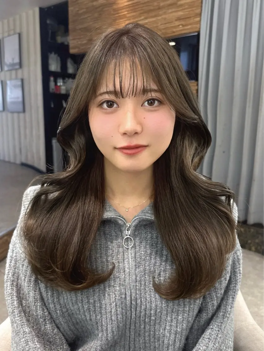 ロング レイヤー/美髪カラー 🫧名古屋YURIのヘアスタイル