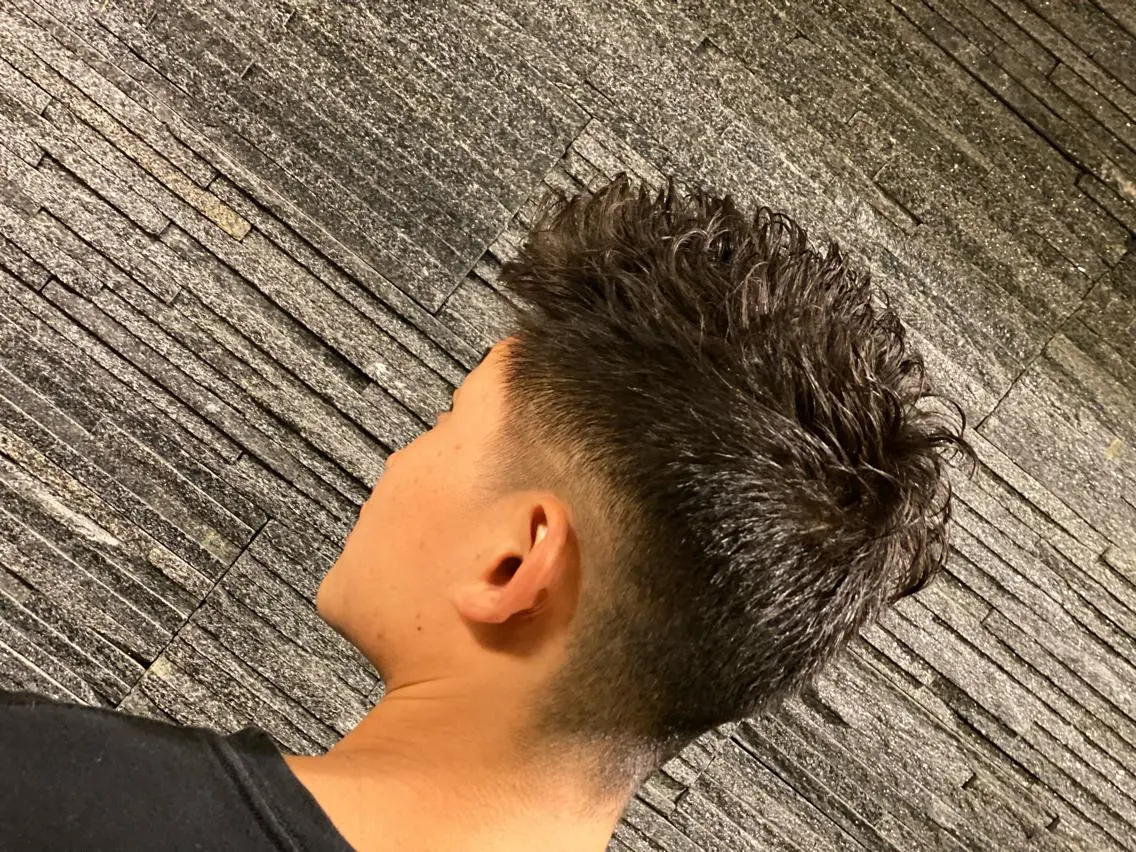 ショート メンズ 浅見 天翔のヘアスタイル