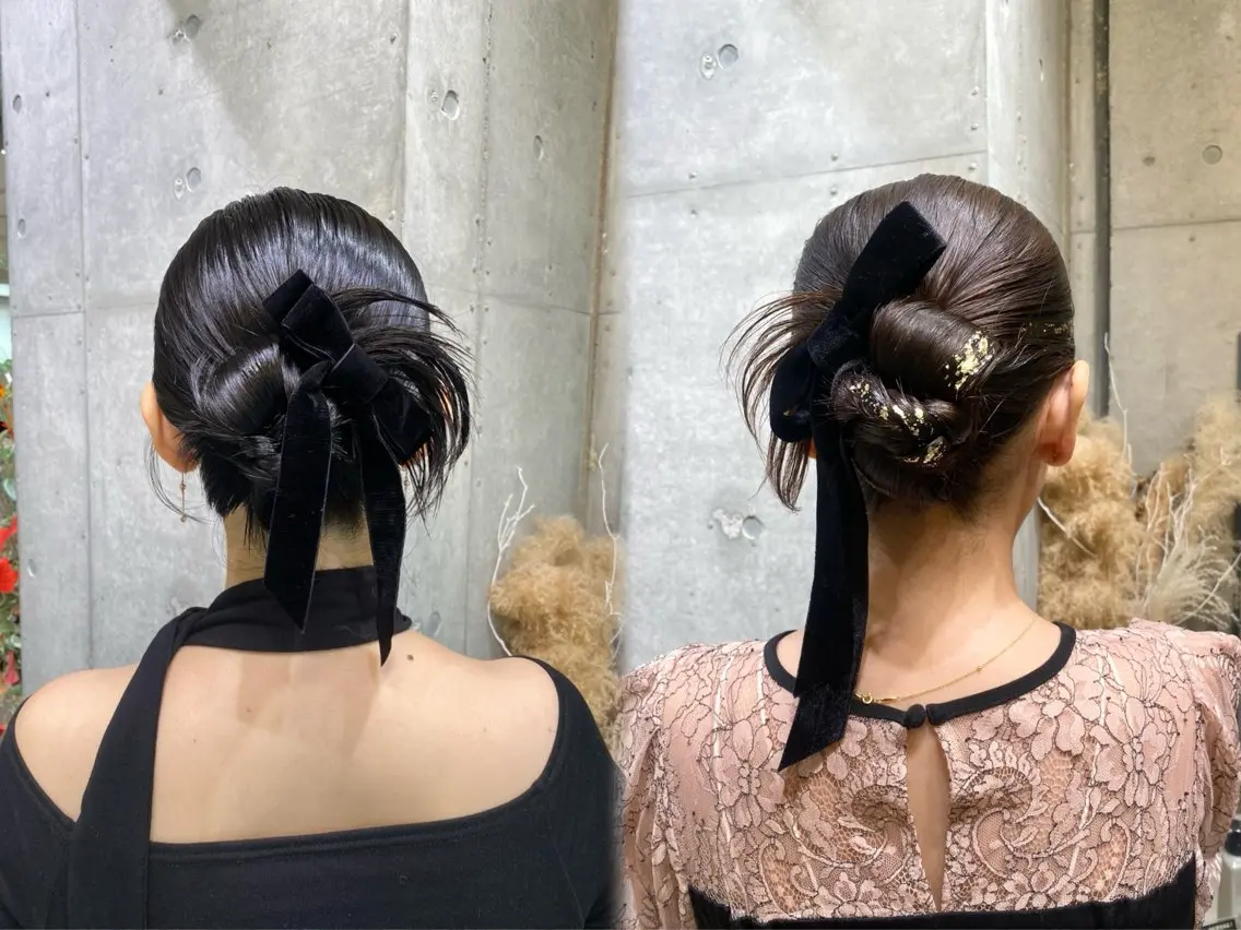ヘアアレンジ のあ🍀ベージュ系/ 透明感/アレンジのヘアスタイル