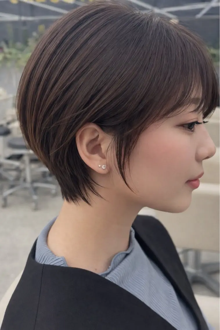 ショート ORO池田店　日向 春喜のヘアスタイル