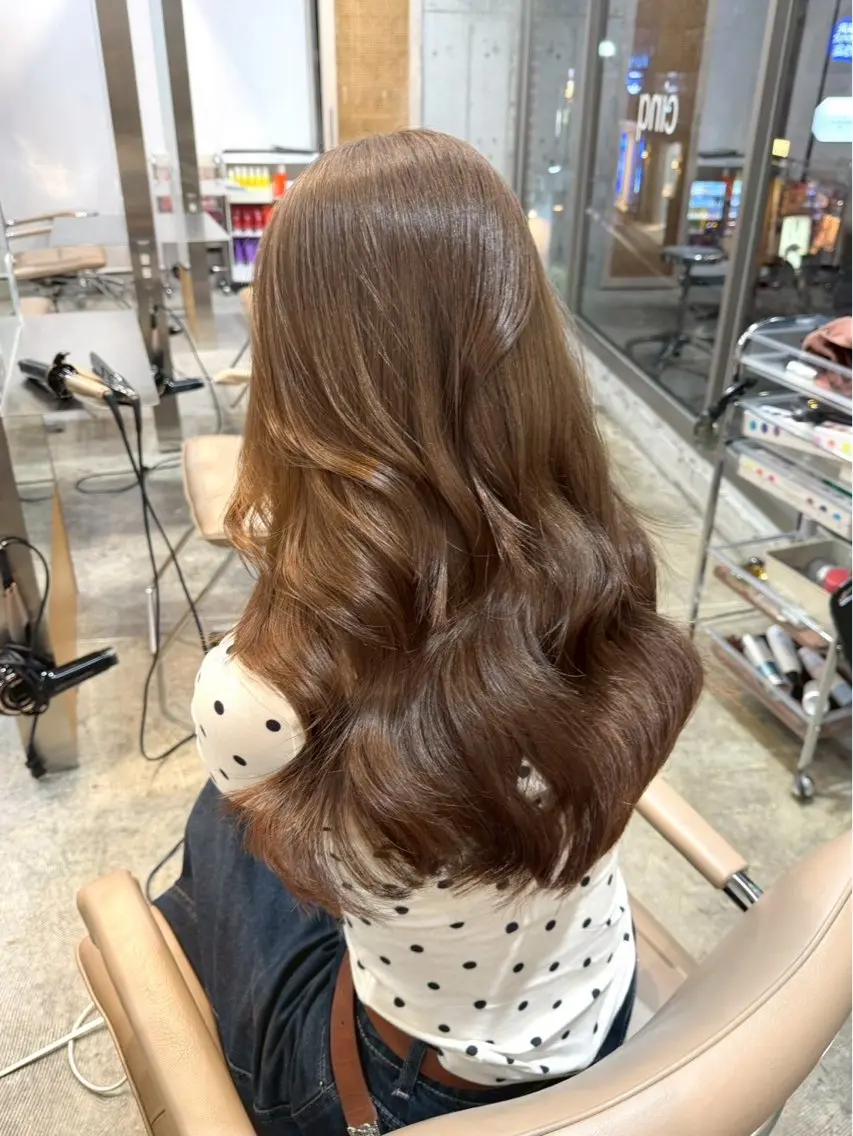 【𝐦𝐢𝐧𝐢𝐦𝐨限定価格】🩰ブリーチなしWカラー💘の写真