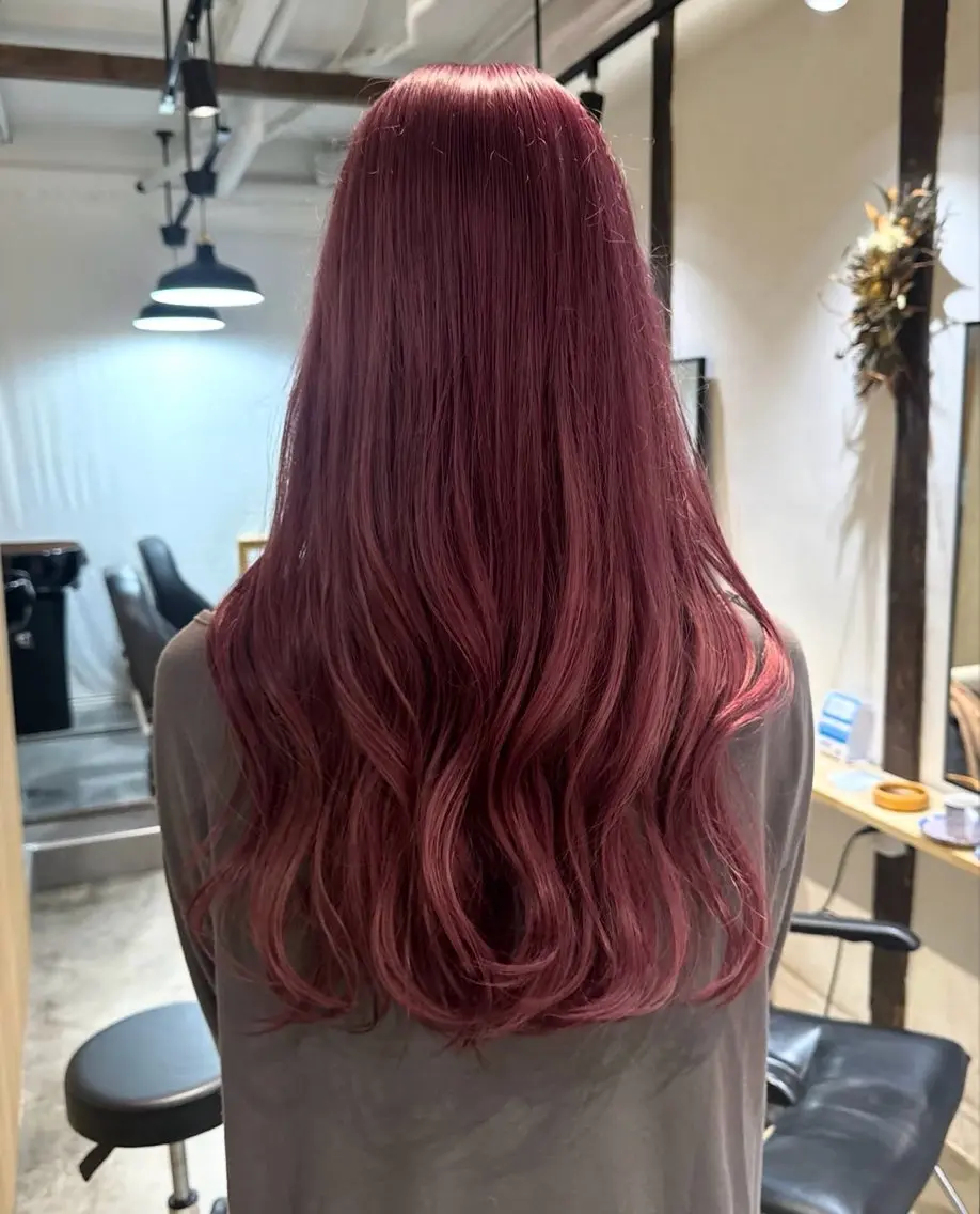ロング ヘアカラー 艶カラー 🩵NATSUKIのヘアスタイル