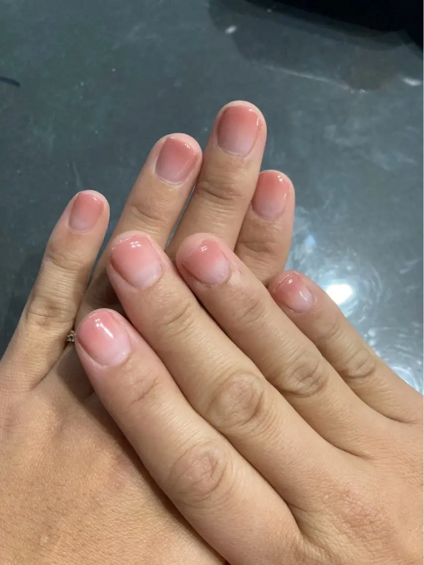 【オフなし】ハンド カラーグラデーションの写真