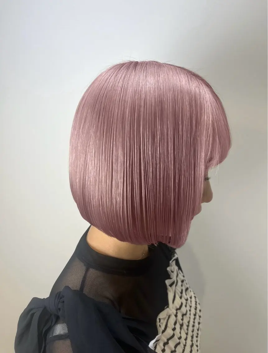 【人気No.1💎ダメージ94%カット】ケアブリーチリタッチ×艶カラー /色持ち・艶・柔らかさ重視の方に🌿の写真