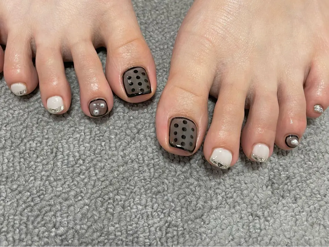 ネイル フットネイル riri-nail Rie Endoのネイルデザイン