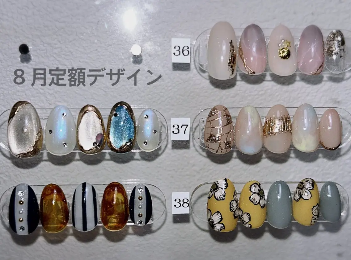 ネイル ハンドネイル 吉川市 ネイルサロンLのネイルデザイン