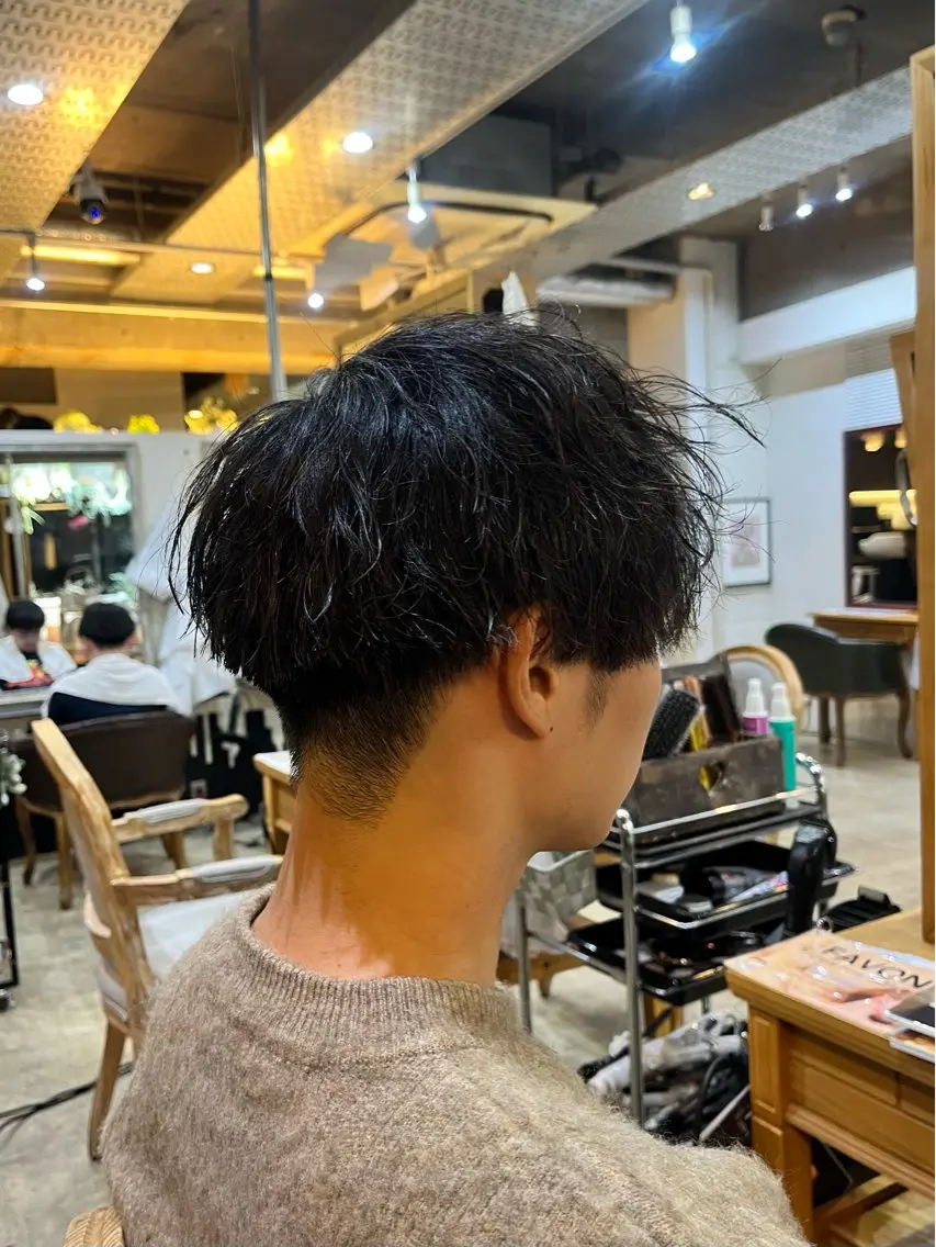 メンズ カット 松原 樹里のヘアスタイル