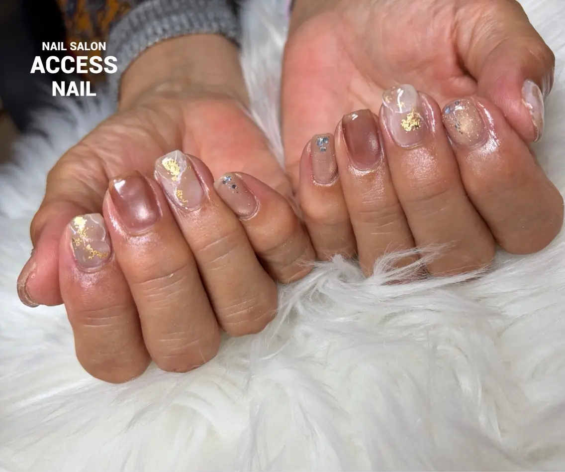 ネイル access nailのネイルデザイン