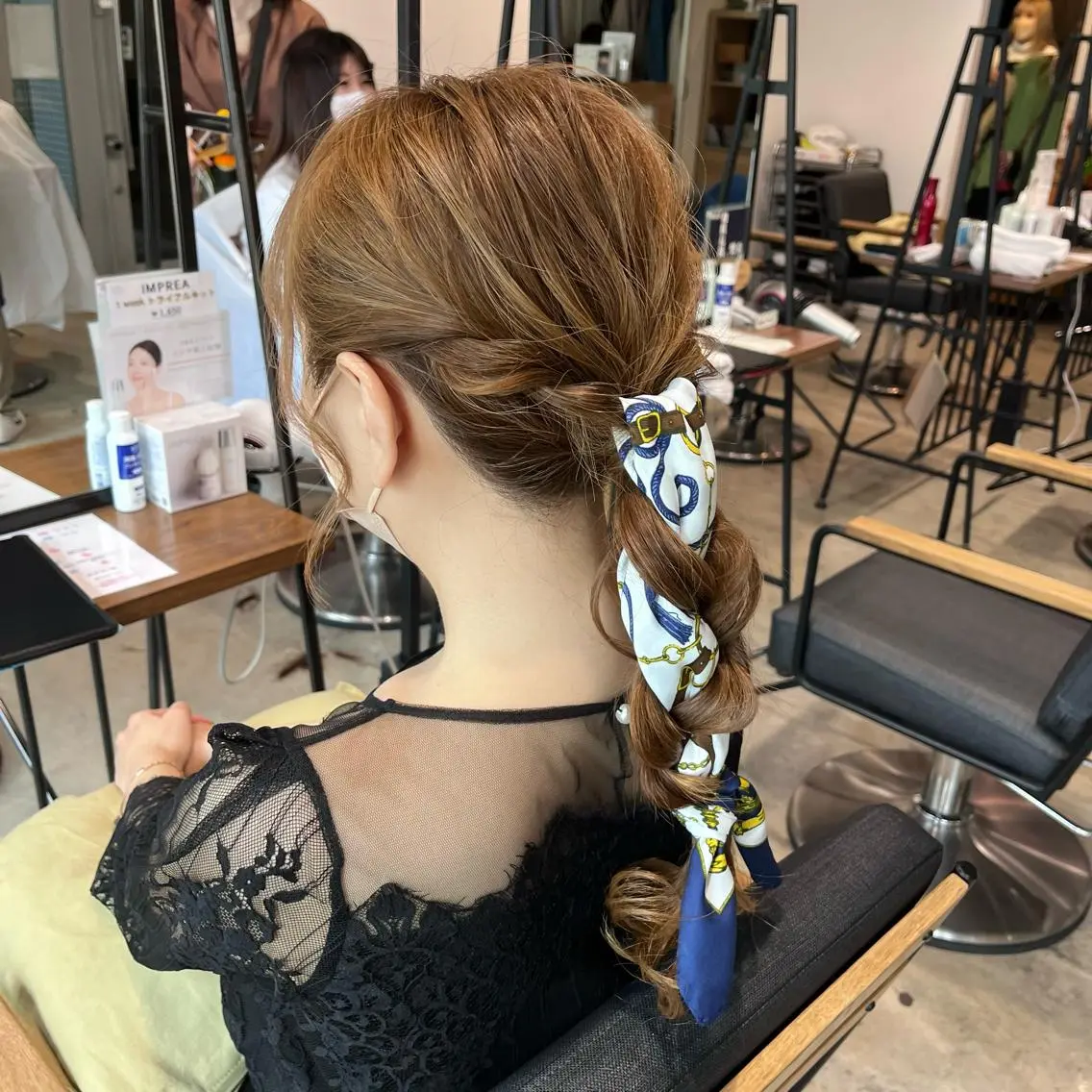 ロング ヘアアレンジ 🌷レイヤーカット/ フルキシオリ🌷のヘアスタイル