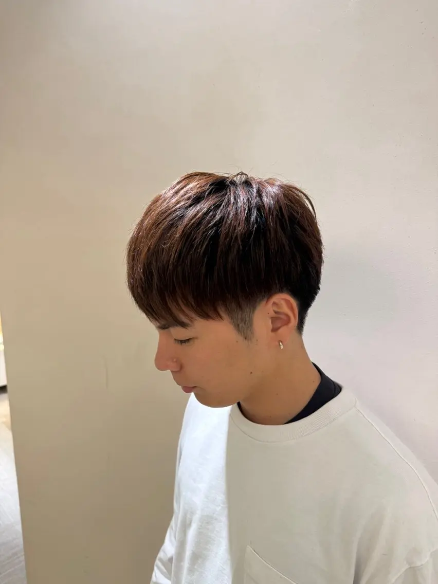 メンズ マッシュ グラングリーン大阪 savoirサキモトのヘアスタイル