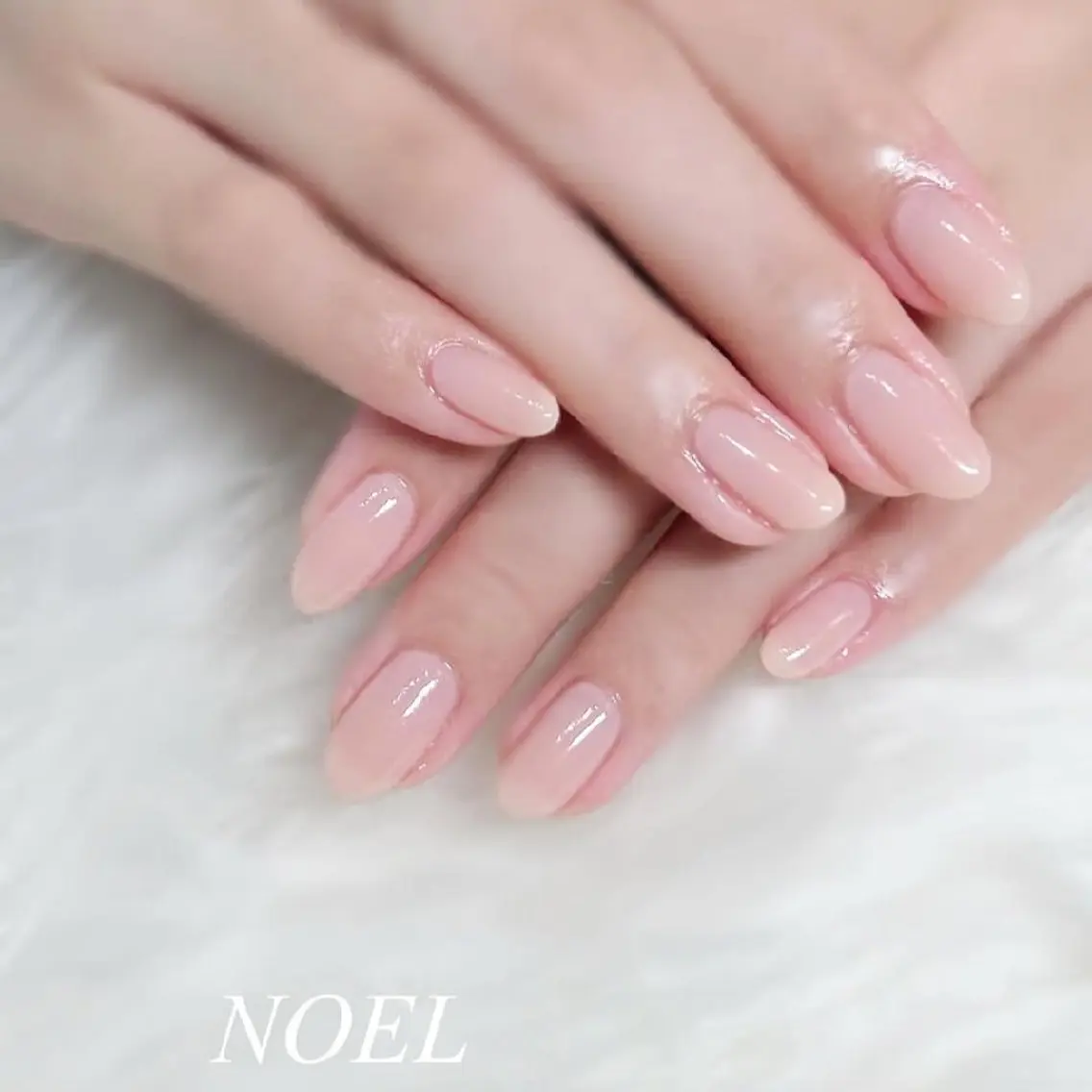 ネイル オフィスネイル ピンク ハンドネイル misaki_ Noelのネイルデザイン