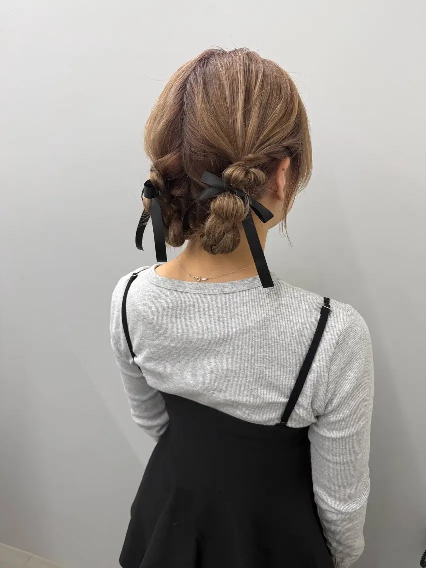 🌟ヘアアレンジ🌈🎈の写真