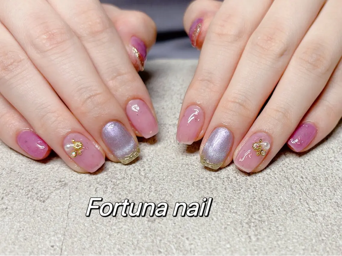 ネイル Nail •Head スパFortunaのネイルデザイン