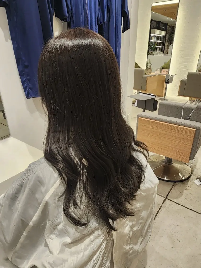 ロング カラー ヘアカラー 💜艶髪カラー💜 🎶富川美希🎶のヘアスタイル