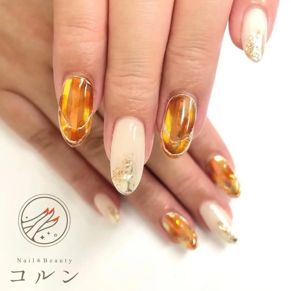 ネイル ハンドネイル フットネイル NailBeauty コルンのネイルデザイン