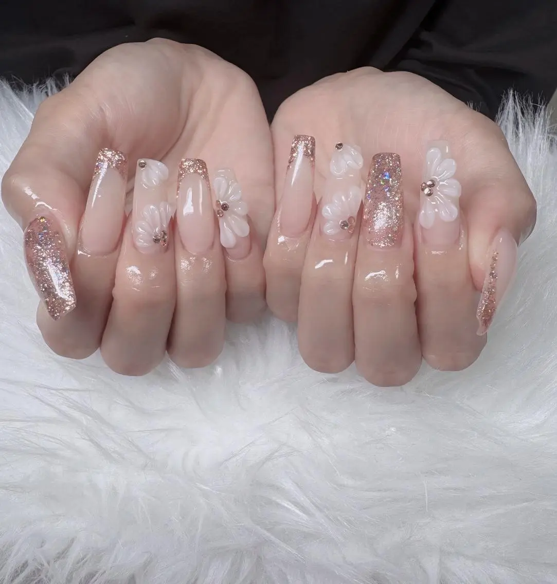 ネイル フレンチネイル ジェルネイル ハロウィン 韓国ネイル マグネットネイル ハンドネイル H.baby Nail Salonのネイルデザイン