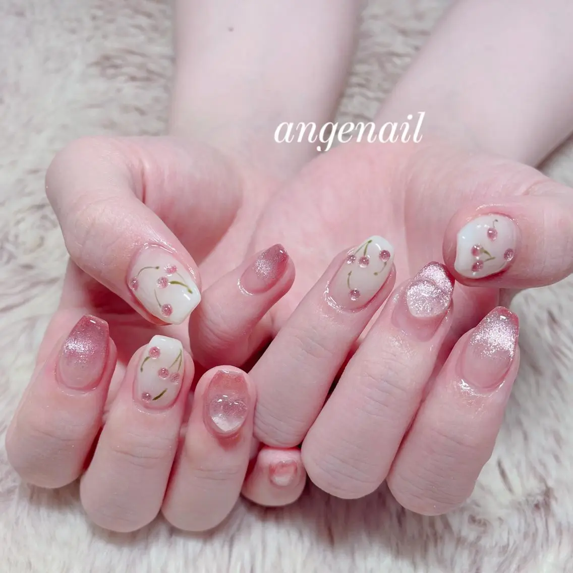 ネイル ハンドネイル オーナーネイリスト MAKIのネイルデザイン