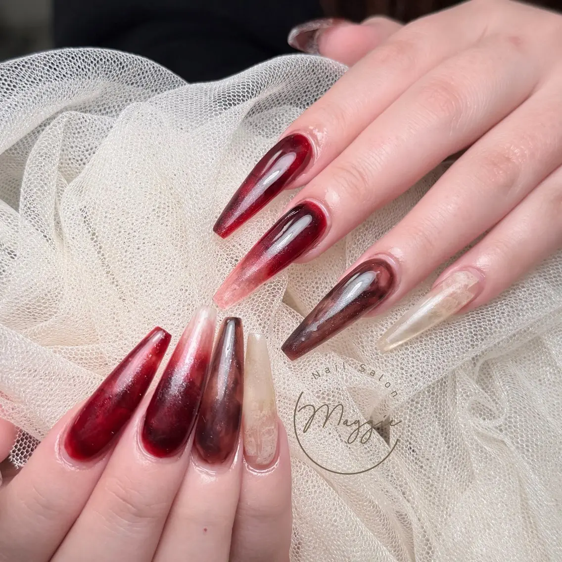 ネイル Maggie Nail🦩のネイルデザイン