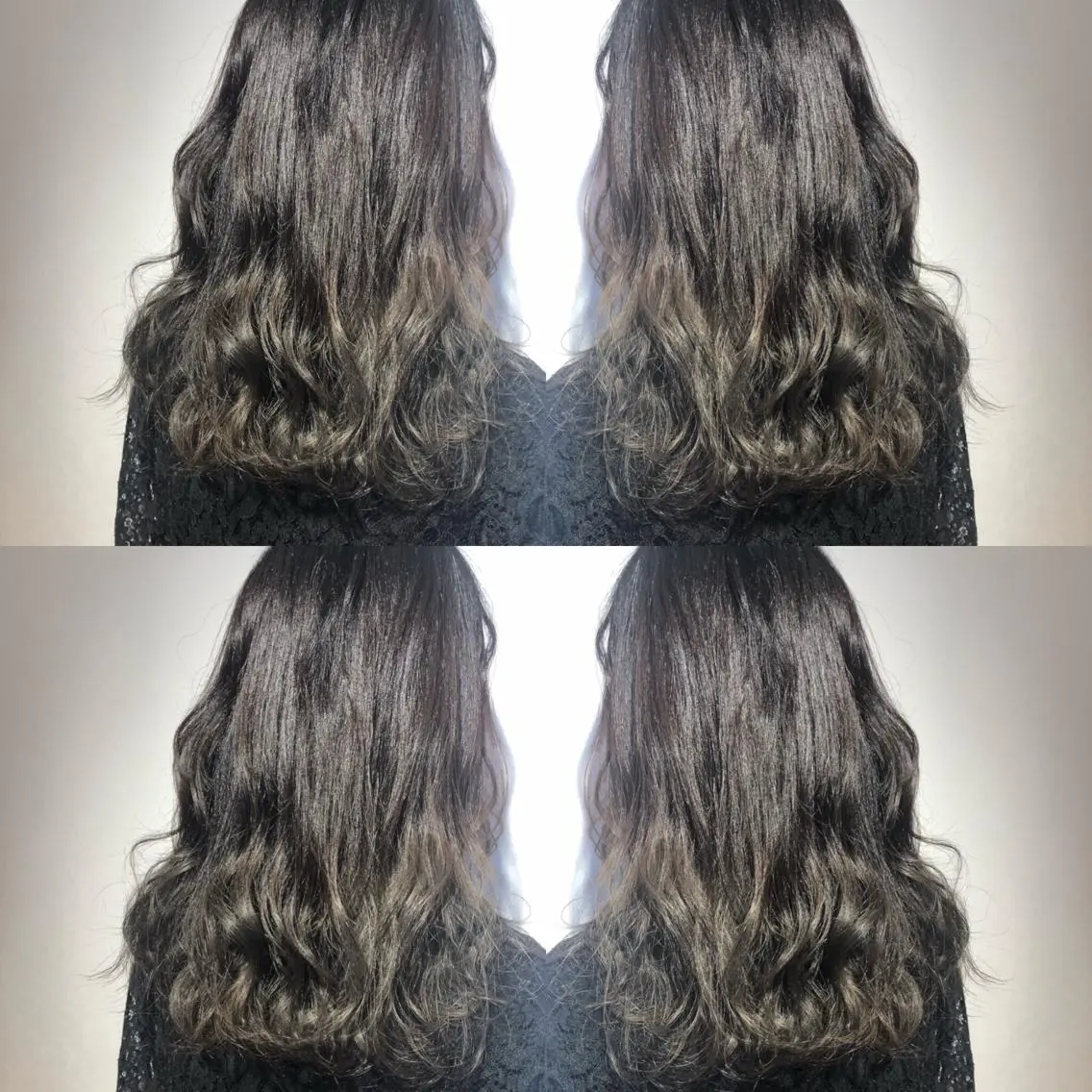 セミロング カラー カット ヘアカラー トリートメント ♡美髪•艶髪♡砂川 なつきのヘアスタイル