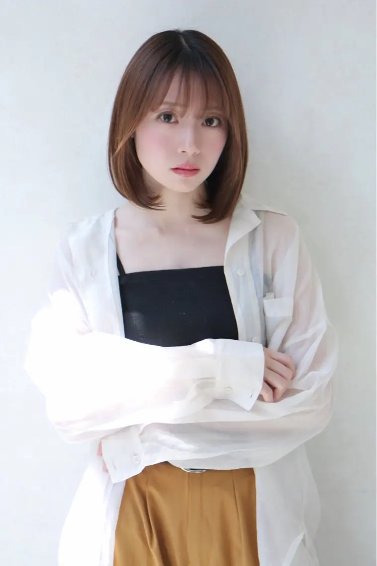 ショート ボブ inity　杉本 美羽のヘアスタイル