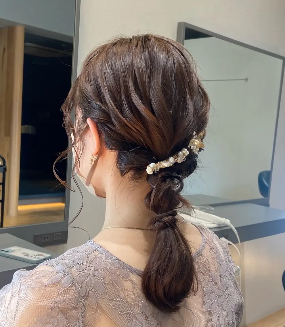 ヘアアレンジ HIQU ROOM 💫yuka.のヘアスタイル
