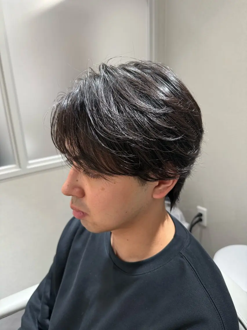 シャンプー＋メンズヘアセットの写真
