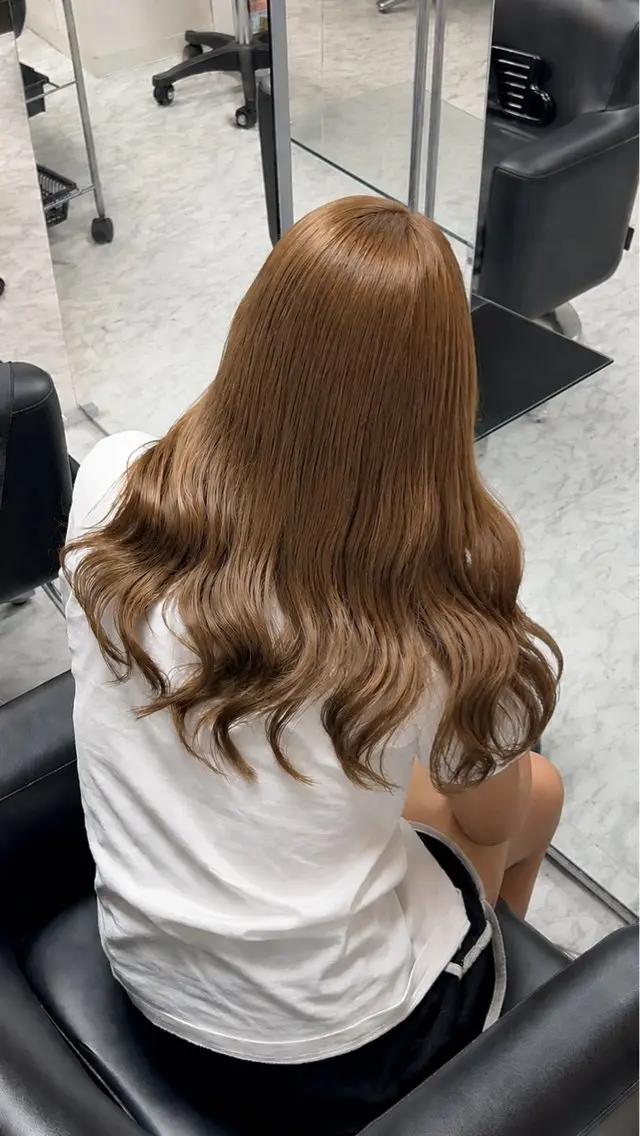 ブリーチなしダブルカラー🫧の写真