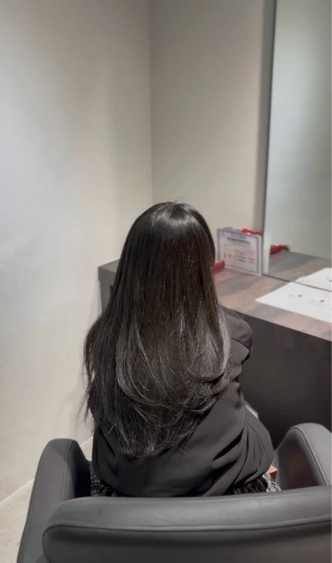 カラー ヘアカラー 森下 美穂のヘアスタイル