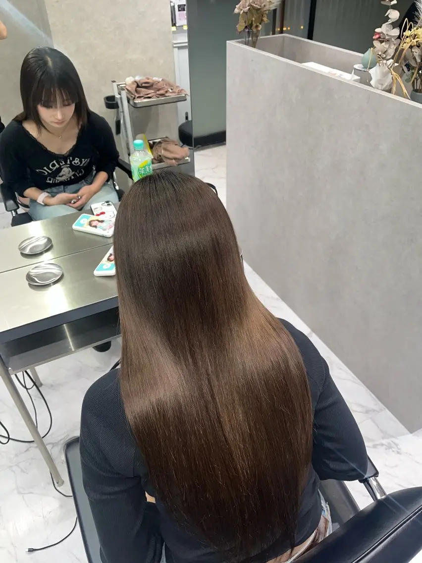 ロング トリートメント RAF Linoのヘアスタイル